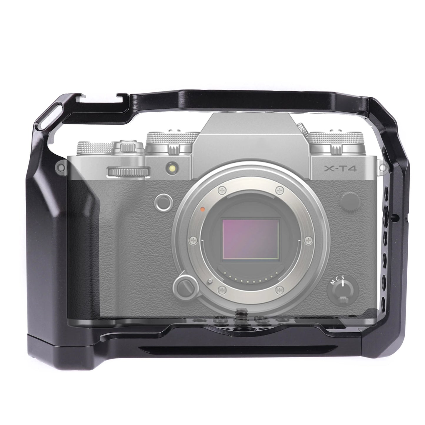 Camera Cage Aluminum DSLR Camera Cage Kit Support for Fuji XT4 Camera Cage Photography Camera Cage Camera Accessories