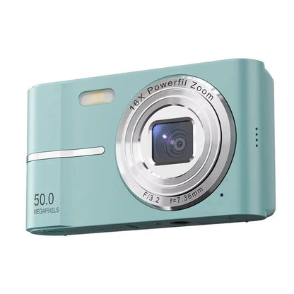 4K Digital Camera 50MP 16X Student Camera Outdoor Anti-Shake Digital Video Camera Flash Video Recorder Small Video Camera
